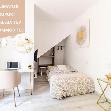 Studio A 5 Min De L' Aeroport Et Toutes Commodites Saint-Victoret Exterior photo
