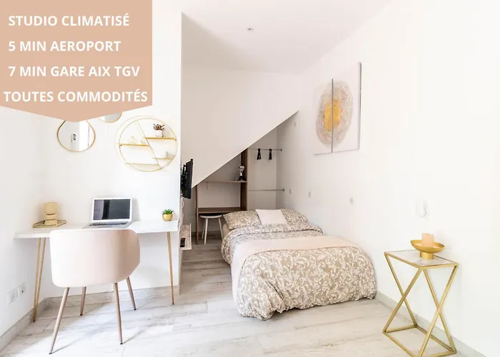 Studio A 5 Min De L\' Aeroport Et Toutes Commodites